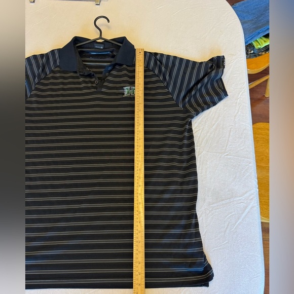 Oakley Black and Gray Performance Polo Shirt - Picture 7 of 7